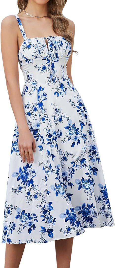 The "Enchanted" Corset Midi Dress